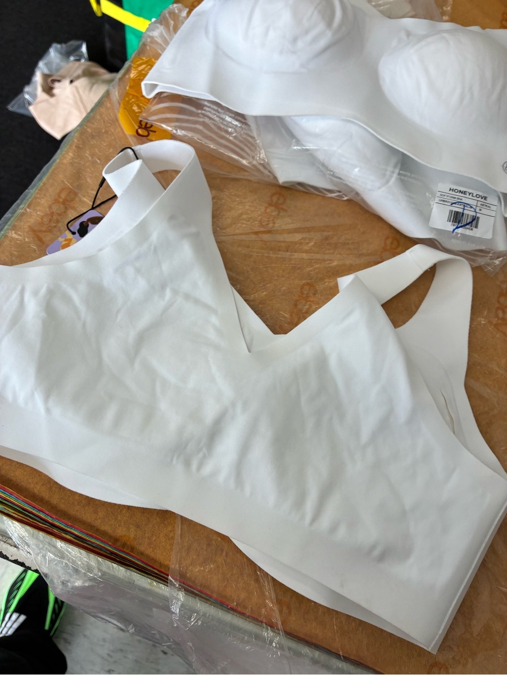 Honeylove SoftForm Bra New SZ Medium NWT Astral White - Picture 6 of 8